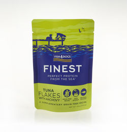Produktbild von Fish4Dogs Finest Thunfischflocken mit Sardellen getreidefrei Belohnungssnack 100 g