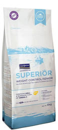 Fish4Dogs Superior Senior Weight Control Small Bite Trockenfutter für Hunde mit Lachs und Krill hypoallergen 6 kg – Bild 1 von 3