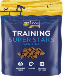 Fish4Dogs Training Superstars Belohnungssnack Sardine und Lachs getreidefrei 150 g – Bild 1 von 4