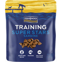 Produktbild von Fish4Dogs Training Superstars Belohnungssnack Sardine und Lachs getreidefrei 150 g