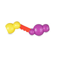 Produktbild von Fisher-Price ColorBites Flip Stick Multifunktions-Kauspielzeug aus Gummi für Welpen zur Zahnpflege in Bunt - 1 Stk.