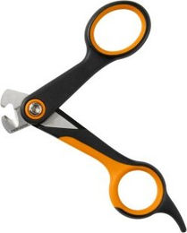 Fiskars Krallenschere aus Edelstahl in Schwarz – Bild 1 von 2