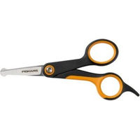 Produktbild von Fiskars Schere mit abgerundeter Spitze aus Edelstahl in Schwarz