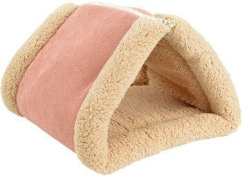 FIT+FUN 2 in 1 Höhle und Matte Rosa aus Polyester – Bild 1 von 3