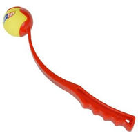 Produktbild von FIT+FUN Ballwerfer mit Ball aus Kunststoff in Gelb