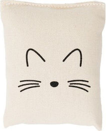 Produktbild von FIT+FUN Catnip-Schmusekissen für Katzen aus Polyester in Beige