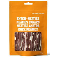Produktbild von FIT+FUN Enten-Meaties Trockenfleisch mit Kabeljau und hohem Fleischanteil 100 g