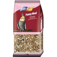 Produktbild von FIT+FUN Funny Meal Vogelfutter für Großsittiche 2x 1 kg