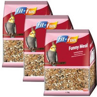 Produktbild von FIT+FUN Funny Meal Vogelfutter für Großsittiche 2x3 kg