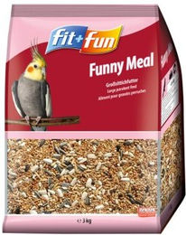 Produktbild von FIT+FUN Funny Meal Vogelfutter für Großsittiche 3 kg