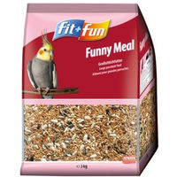 Produktbild von FIT+FUN Funny Meal Vogelfutter für Großsittiche 3 kg
