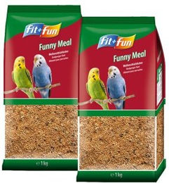 Produktbild von FIT+FUN Funny Meal Wellensittich Futter 2x 1 kg