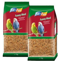 Produktbild von FIT+FUN Funny Meal Wellensittich Futter 2x 1 kg