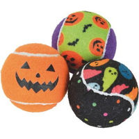 Produktbild von FIT+FUN Halloween Tennisball für Hunde 6 Stück