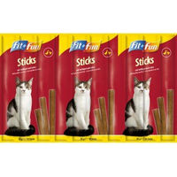 Produktbild von FIT+FUN Hund Leckerli Sticks Geflügel und Leber für Adult 25x10 Stück - 25 x 10 Stk.