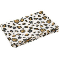 Produktbild von FIT+FUN Hundedecke Leo Pfote Fleecedecke aus Polyester Bunt Größe M