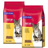 Produktbild von FIT+FUN Hundefutter Finest-Mix Huhn und Truthahn ohne Konservierungsstoffe und Zucker 2x5 kg - 2 x 5 kg