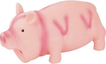 Fit + Fun Hundespielzeug Latexschwein Rosa Größe L – Bild 1 von 3