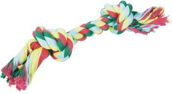 Fit + Fun Hundespielzeug Seil bunt 26 cm – Bild 1 von 1