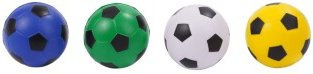 Fit + Fun Hundespielzeug Set mit 4 bunten Bällen aus Kunststoff – Bild 1 von 2