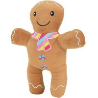 Produktbild von FIT+FUN Hundespielzeug Xmas Plüschfiguren Baum und Lebkuchen 23 cm