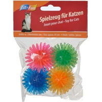 Produktbild von FIT+FUN Igelbälle Spielzeug 4er-Pack bunt