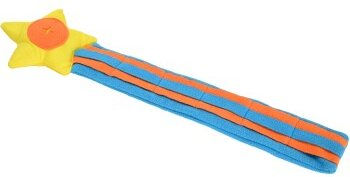 FIT+FUN Intelligenzspielzeug Sternschnuppe aus Polyester mit Snackbefüllung bunt – Bild 1 von 2