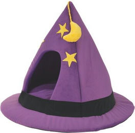 FIT+FUN Katzenhöhle Hexenhut Halloween 52 x 45 cm – Bild 1 von 1