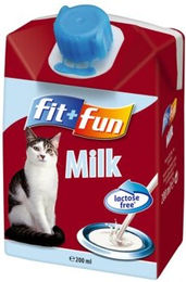 FIT+FUN Katzenmilch Leckerli für erwachsene Katzen 27x200ml – Bild 1 von 1