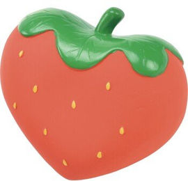 Produktbild von FIT+FUN Kauspielzeug Erdbeere aus Latex Rot 10cm