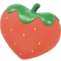 Produktbild von FIT+FUN Kauspielzeug Erdbeere aus Latex Rot 10cm