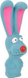Produktbild von FIT+FUN Kauspielzeug Hase aus Latex Blau 17cm