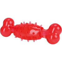 Produktbild von Fit + Fun Kauspielzeug Knochen aus Kunststoff in Rot