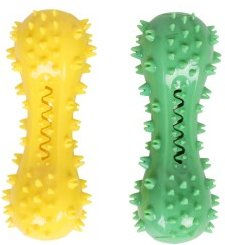 FIT+FUN Kauspielzeug Knochen aus TPR in Grün 15cm für mittlere Hunde – Bild 1 von 2