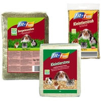 Produktbild von FIT+FUN Kleintier Geschenkset mit Streu und Heu 3-teilig