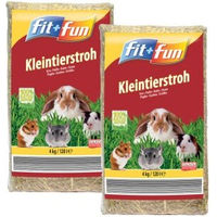 Produktbild von FIT+FUN Kleintierstroh 2x4 kg - 2 x 4 kg