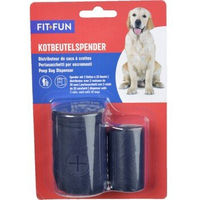 Produktbild von FIT+FUN Kotbeutelspender aus Polyester in Blau