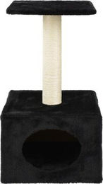 Produktbild von FIT+FUN Kratzbaum Emma für Kitten Schwarz aus Holz