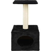 Produktbild von FIT+FUN Kratzbaum Emma für Kitten Schwarz aus Holz