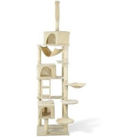 Produktbild von FIT+FUN Kratzbaum Fenix mit Deckenspanner in Beige aus Polyester