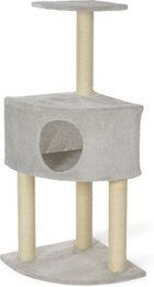 FIT+FUN Kratzbaum Fudo Grau mit Sisal für Katzen – Bild 1 von 2