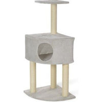 Produktbild von FIT+FUN Kratzbaum Fudo Grau mit Sisal für Katzen