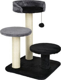 Produktbild von FIT+FUN Kratzbaum Siegertreppchen für Katzen und Kitten in Grau mit Sisal