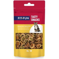 Produktbild von FIT+FUN Meaty & Crunchy Katzen-Snack 50g