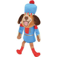 Produktbild von FIT+FUN Plüsch Spielzeug Xmas Nussknacker 30 cm