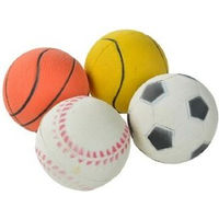 Produktbild von FIT+FUN Schaumbälle Sport 4er-Pack bunt aus Gummi