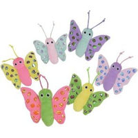 Produktbild von FIT+FUN Schmetterling Spielzeug aus Plüsch in Bunt