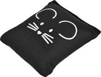 FIT+FUN Schmusekissen mit Katzenminze Schwarz – Bild 1 von 1