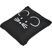 Produktbild von FIT+FUN Schmusekissen mit Katzenminze Schwarz