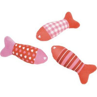 Produktbild von FIT+FUN Spielzeug Fische aus Plüsch bunt 3 Stück